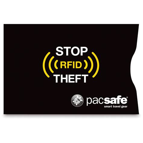 pacsafe rfid credit card sleeve|rfid card sleeve.